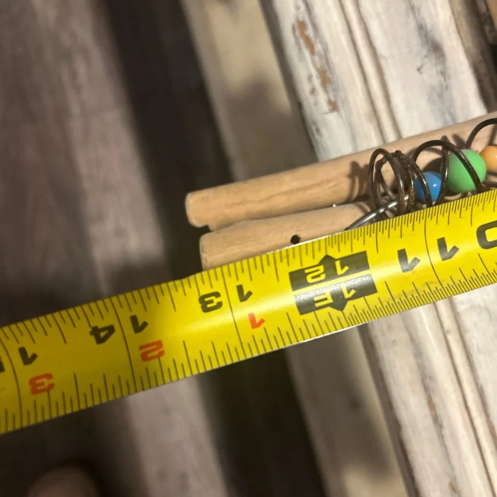 $19 sale handmade wall hanging cross rustic driftwood sticks colorful bead wire